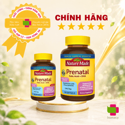 Vitamin tổng hợp bầu Nature Made Prenatal Multi + DHA Mỹ (150v) bổ sung dinh dưỡng DHA cho mẹ bầu và sau sinh 2