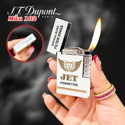 bật lửa S.T.Dupont M-102 hình gói det - xài gas 3