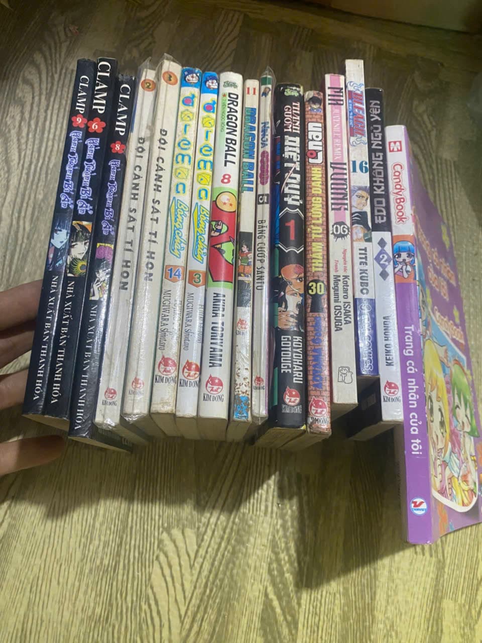 (lô lẻ 16) Combo vở dragon ball, ninja loạn thị, bleach, kny, thám tử lừng danh, hành trình bí ẩn ....