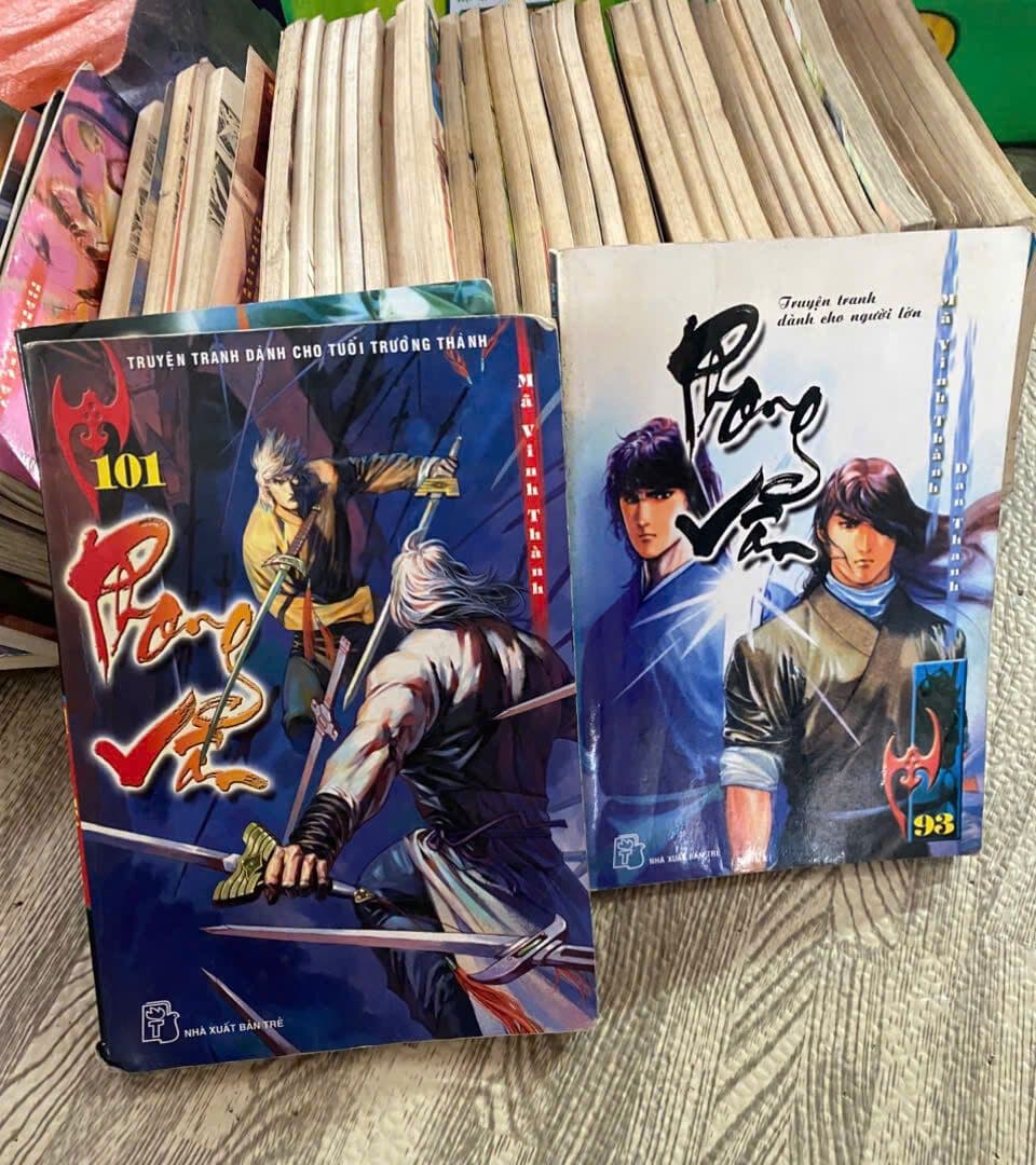 Combo vở tranh Phong Vân