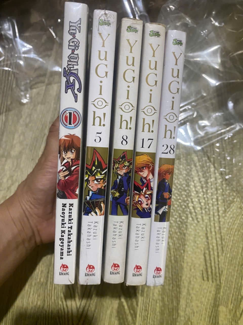 Combo 5q vở tr.tr Yugioh gx Yugi oh