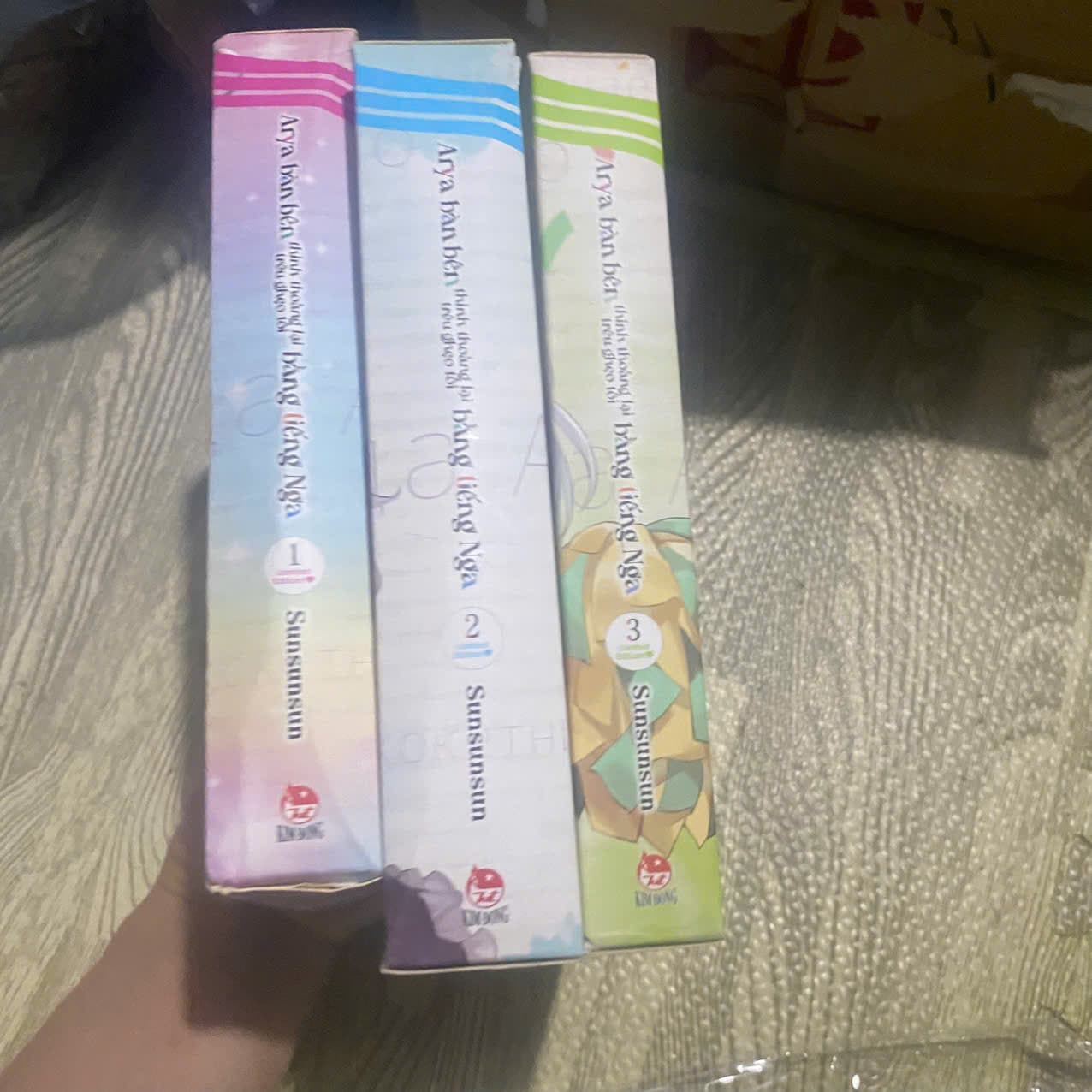 (df) Bộ 3 Boxset vở Arya bàn bên 1,2,3 df nhiều