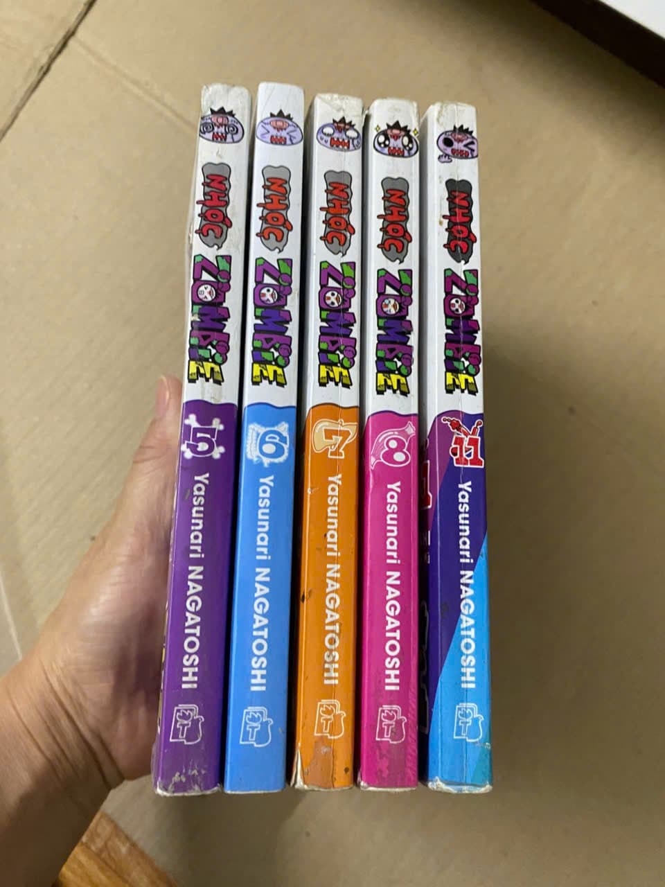 Combo vở Nhóc Zombie
