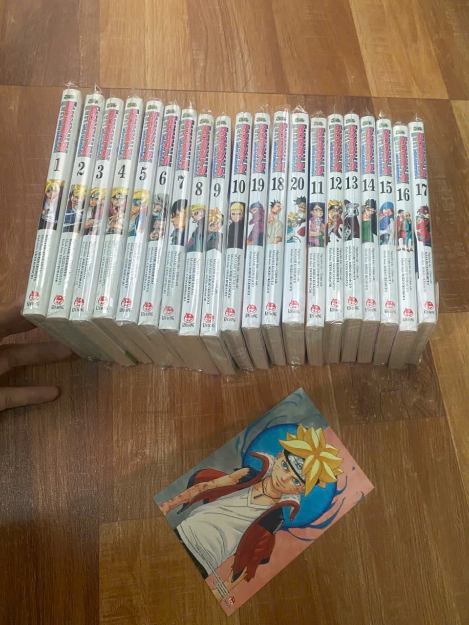 Bộ vở Boruto Naruto hậu sinh khả uý